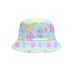 Dungeons And Cuties In Blue Inside Out Bucket Hat (kids) by thePastelAbomination