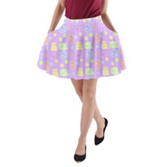 Dungeons And Cuties A-line Pocket Skirt by thePastelAbomination