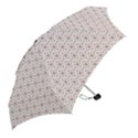 Pattern christmas pattern red stars Mini Folding Umbrellas View2