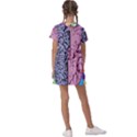 Brain Heart Balance Kids  Asymmetric Collar Dress View2