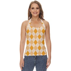 Argyle Basic Halter Top by nateshop