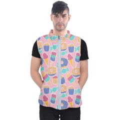 Ice-cream Men s Puffer Vest by nateshop