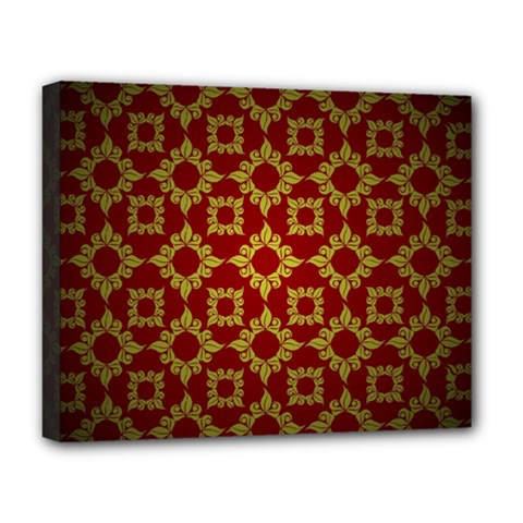 Antique Deluxe Canvas 20  X 16  (stretched) by nateshop