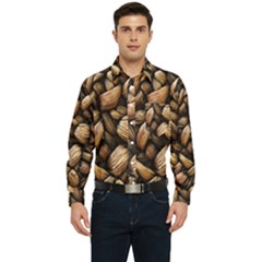 Coffe Men s Long Sleeve Pocket Shirt  by nateshop