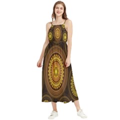 Fractal Boho Sleeveless Summer Dress by nateshop