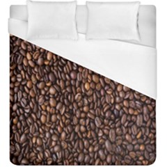 Coffee Beans Food Texture Duvet Cover (king Size) by artworkshop