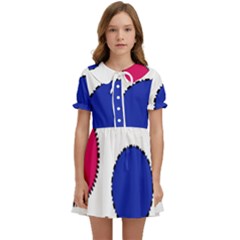 Circles Kids  Sweet Collar Dress by nateshop