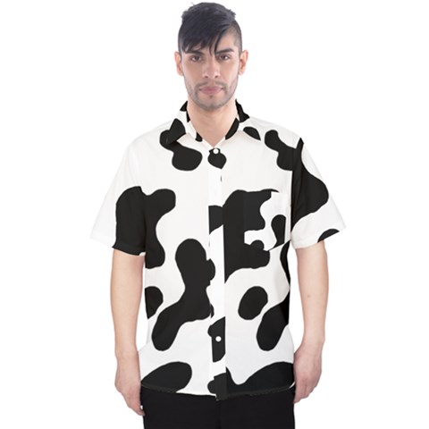 Cow Pattern Men s Hawaii Shirt by BangZart