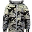 Black Love Browning Deer Camo Kids  Zipper Hoodie Without Drawstring View1