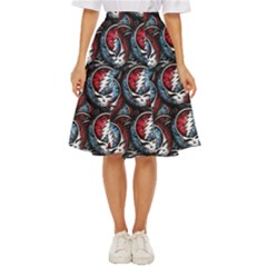 Grateful Dead Pattern Classic Short Skirt by Jancukart