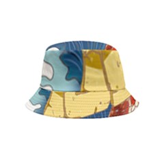 Wave Fish Koi Splash Character Bucket Hat (kids) by Amaryn4rt