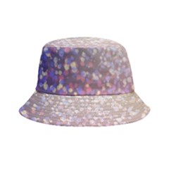 Glitter Particles Pattern Abstract Bucket Hat by Amaryn4rt