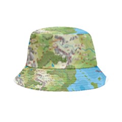 Grand Duchy Of Valderin Fantasy Map Inside Out Bucket Hat by Amaryn4rt