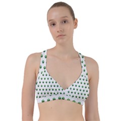 Aliens Ufo Fantasy Pattern Sweetheart Sports Bra by Wegoenart