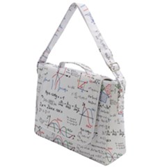 Math Formula Pattern Box Up Messenger Bag by Wegoenart