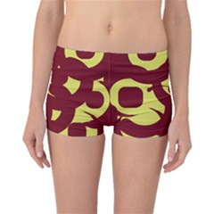 Illustration Art Pattern Design Painting- Boyleg Bikini Bottoms