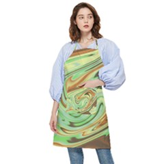 Art Background Abstract Pattern Texture Pocket Apron by Wegoenart