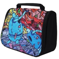 Graffiti-wall-mural-painting-arts Full Print Travel Pouch (big) by Simbadda