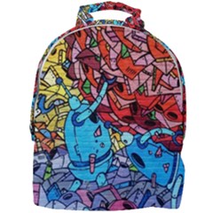 Graffiti-wall-mural-painting-arts Mini Full Print Backpack by Simbadda