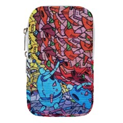 Graffiti-wall-mural-painting-arts Waist Pouch (small) by Simbadda