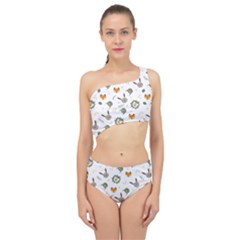 Rabbit, Lions And Nuts  Spliced Up Two Piece Swimsuit by ConteMonfrey