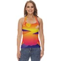 Sunset Lake Forest Hills Camp Basic Halter Top View1