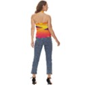 Sunset Lake Forest Hills Camp Basic Halter Top View4