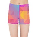 Illustration Geometric Pattern Design Graphic Kids  Sports Shorts View1