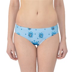 Illustration Virus Pattern Hipster Bikini Bottoms by Wegoenart