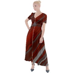 Illustration Colored Pattern Bokeh Blurred Blur Button Up Short Sleeve Maxi Dress by Wegoenart