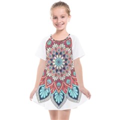 Im Fourth Dimension Colour 54 Kids  Smock Dress by imanmulyana