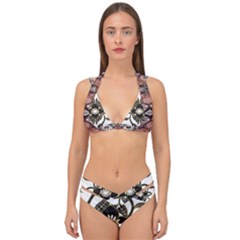 Im Fourth Dimension Colour 56 Double Strap Halter Bikini Set by imanmulyana