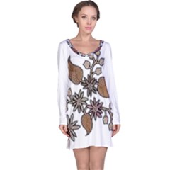 Im Fourth Dimension Colour 58 Long Sleeve Nightdress by imanmulyana