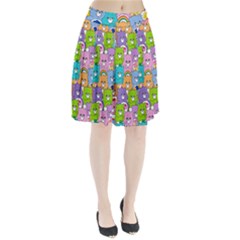 Care Bears Bear Background Cartoon Pleated Skirt by Sudhe