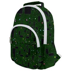 Board Conductors Circuits Rounded Multi Pocket Backpack by Jancukart