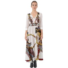 Im Fourth Dimension Abimanyu Button Up Boho Maxi Dress by imanmulyana