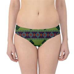 Background Pattern Texture Design Hipster Bikini Bottoms by Wegoenart