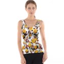 Pumpkin Fruit Flower Pattern Tank Top View1