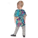 Sheets Tropical Picture Plant Pattern Kids  Raglan Tee View2