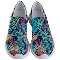 Sheets Tropical Picture Plant Pattern Women s Lightweight Slip Ons by Ravend