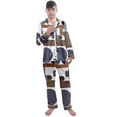 Background Wallpaper Abstract Men s Long Sleeve Satin Pajamas Set by Ravend