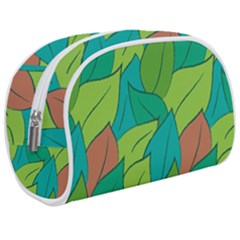 Leaves Pattern Autumn Background Make Up Case (medium) by Ravend