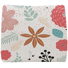 Nature Flora Background Wallpaper Seat Cushion by Ravend