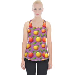 Illustration Fruit Pattern Seamless Piece Up Tank Top by Ravend