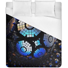 Illustration Tech Galaxy Robot Bot Science Duvet Cover (california King Size) by danenraven