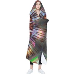 Mandala Trees Flower Psychedelic Wearable Blanket by danenraven