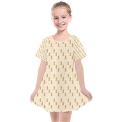 Christmas Wrapping Kids  Smock Dress by artworkshop