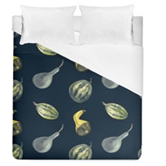 Vintage Vegetables Zucchini  Duvet Cover (queen Size) by ConteMonfrey