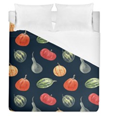 Vintage Vegetables  Duvet Cover (queen Size) by ConteMonfrey