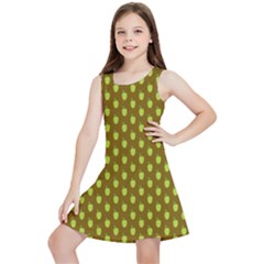 All The Green Apples  Kids  Lightweight Sleeveless Dress by ConteMonfrey